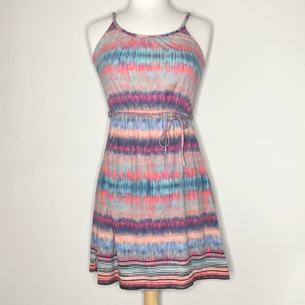 Braided Watercolor Sundress